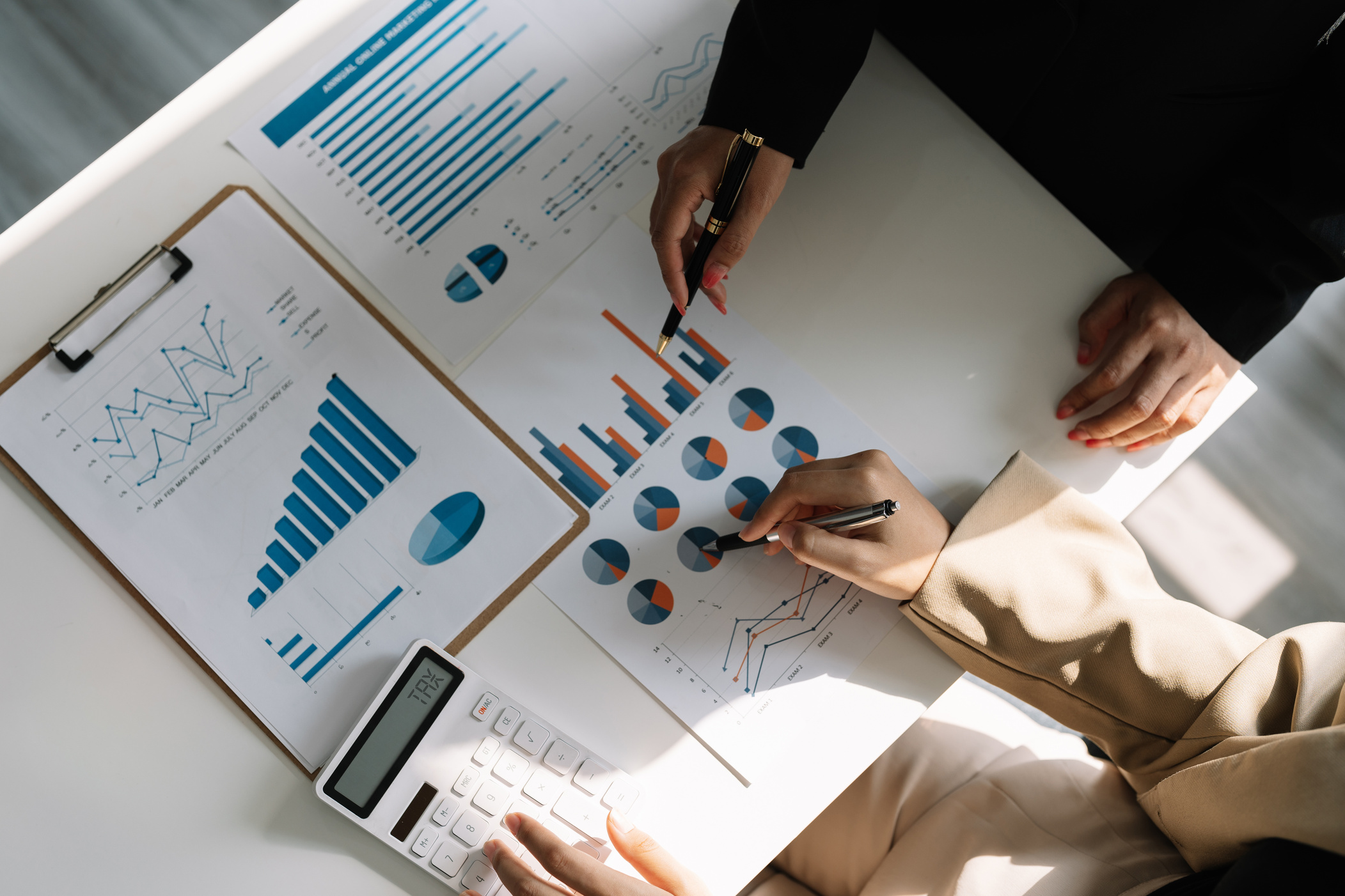 Business Accountant People Planning Strategy Analysis from f